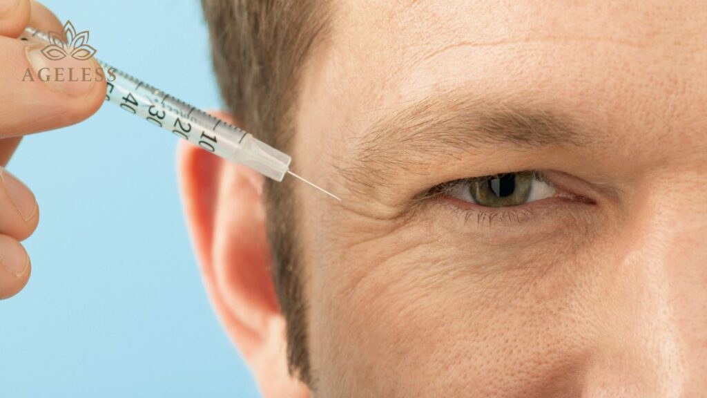 Diagram showing how Botox actually works on facial muscles