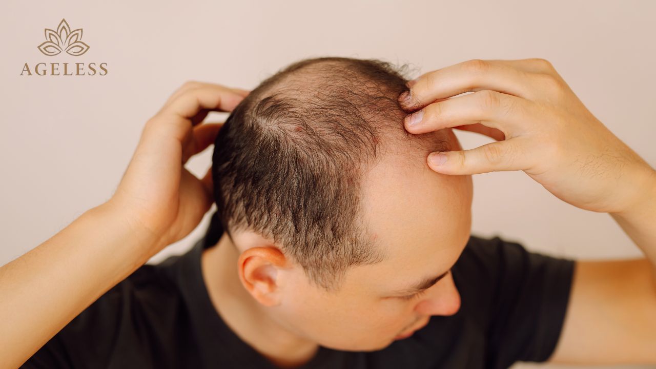 Baldness treatment consultation at Ageless in Tirupati